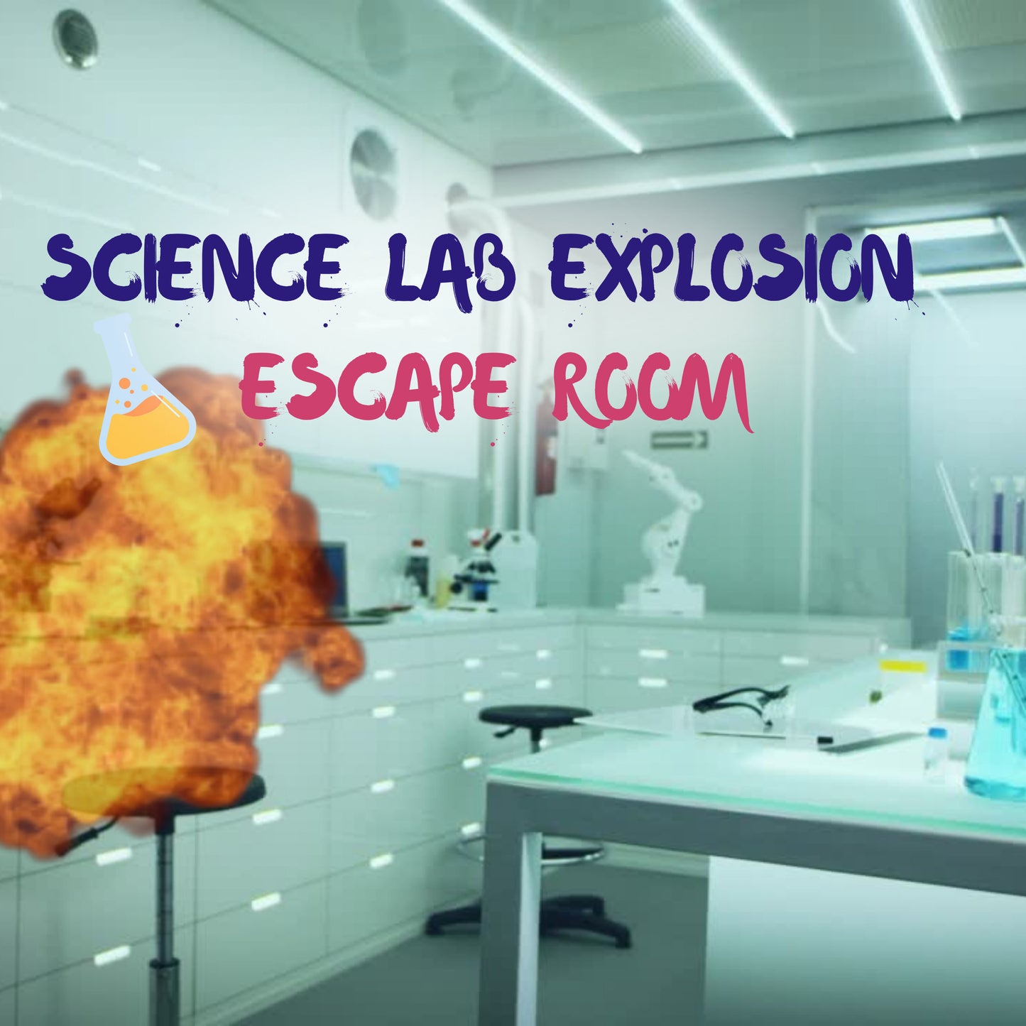 Science Lab Escape Room for Kids, Science Theme Party Game, DIY Escape Room, Escape Room for Kids, Family Game Night Print & Go, Party Game